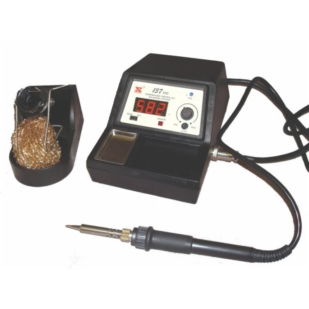 Xytronic 137 ESD 60W Isı Ayarlı Dijital İstasyon Havya Xytronic 137 ESD 60W Isı Ayarlı Dijital İstasyon Havya