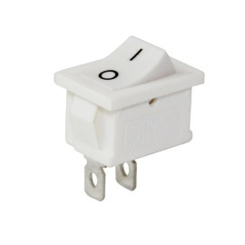  Beyaz Mini (S) Işıksız Anahtar ON-OFF 2P