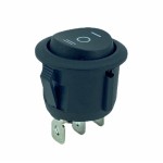  YAYLI Yuvarlak Işıksız Anahtar (ON)-OFF-(ON) 3P