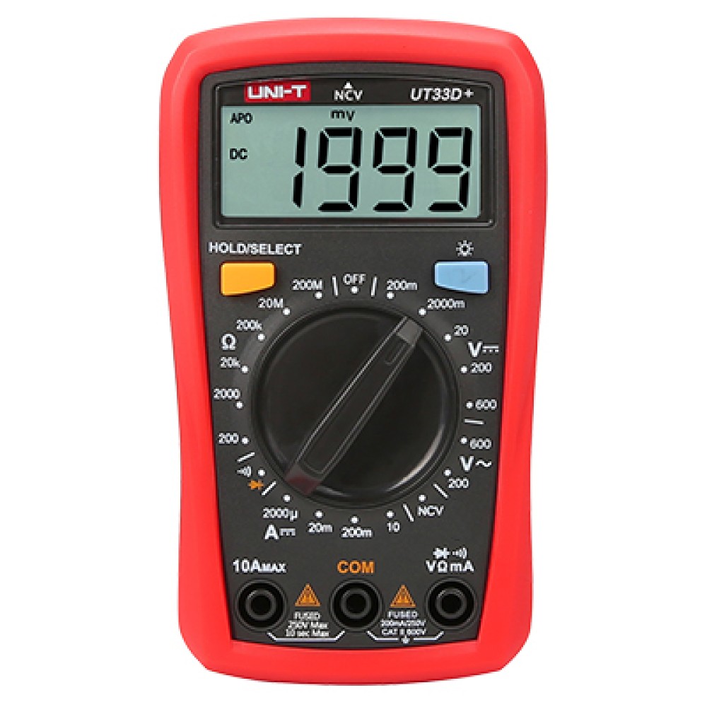 UNI-T UT 33D+ DİJİTAL MULTİMETRE UNI-T UT 33D+ DİJİTAL MULTİMETRE