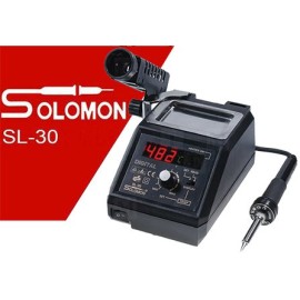 Solomon SL-30 Isı Ayarlı Digital Göstergeli İstasyonlu Havya