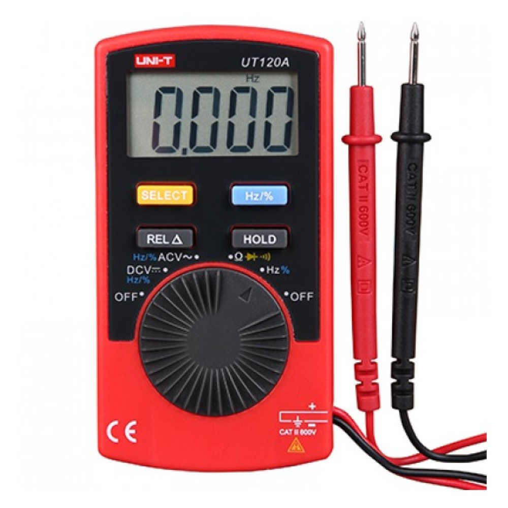 UNI-T UT 120A Cep Tipi Dijital Multimetre Ölçü Aleti UNI-T UT 120A Cep Tipi Dijital Multimetre Ölçü Aleti