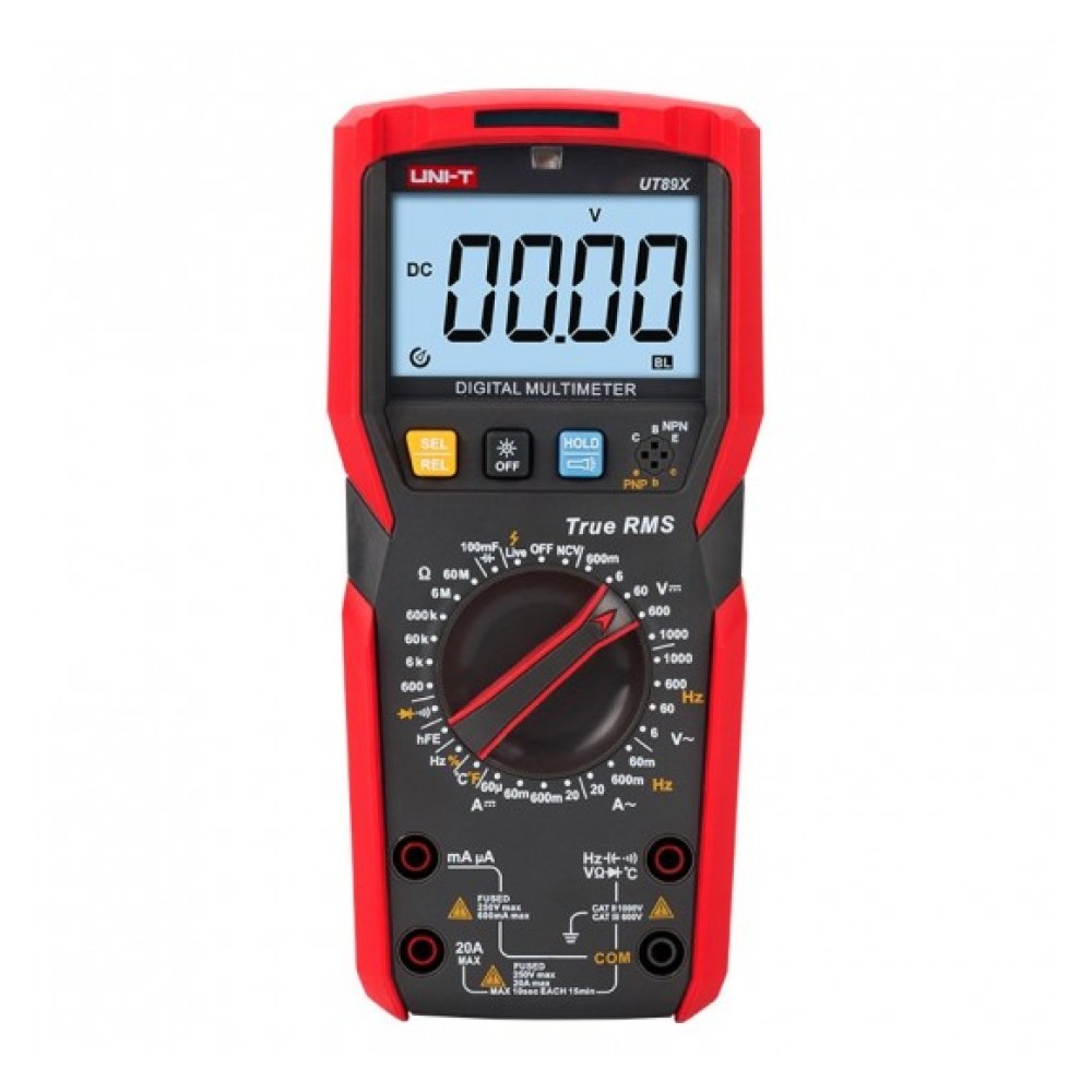 Unit UT 89X Çok Fonksiyonlu True Rms Dijital Multimetre Unit UT 89X Çok Fonksiyonlu True Rms Dijital Multimetre